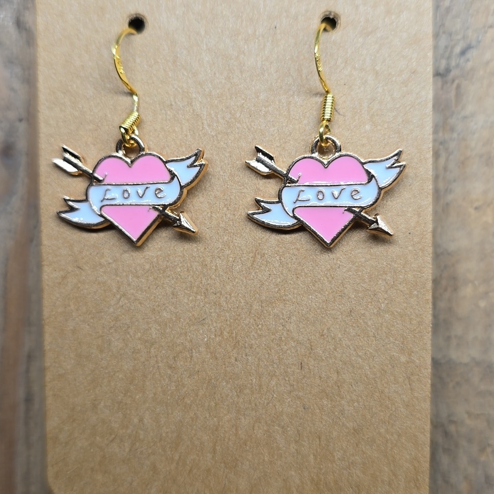 Valentine's Day Heart Earrings